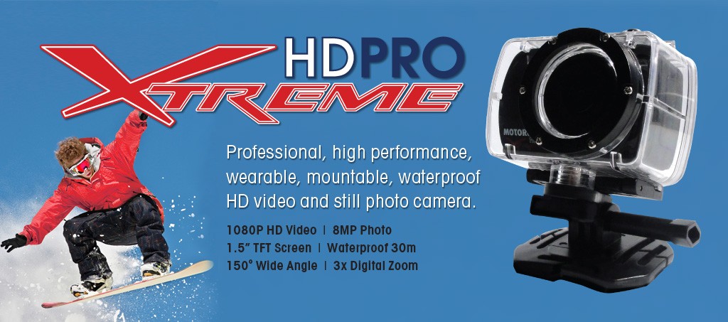 HD Pro Xtreme – the only HD camera you ever need