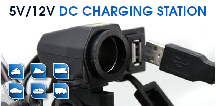 Uniersal charging dc station