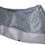 Motorcycle cover with security alarm
